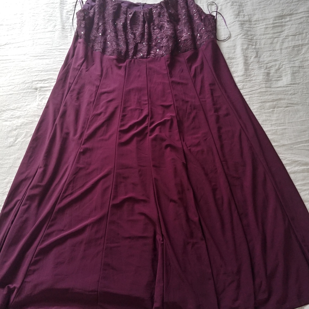 Purple dress